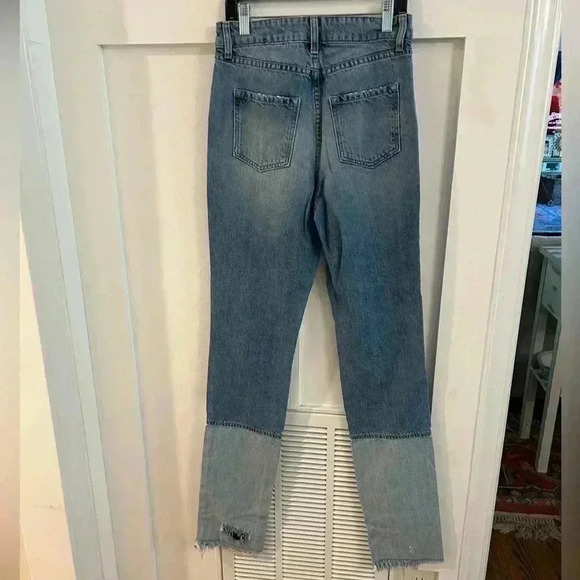 Tribe Kelley Going Coast two toned Jeans size 26 - Picture 8 of 11